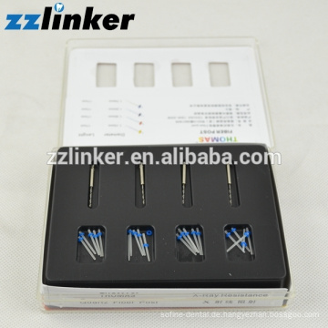 20pcs / box Dental Schraube Post Fiber Post mit Bohrer